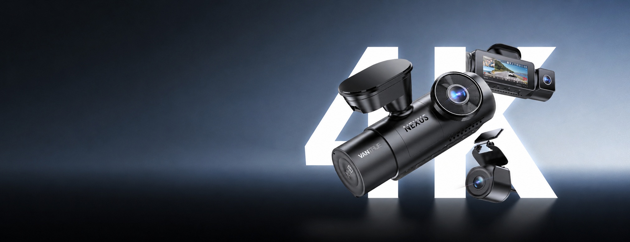 Vantrue N4 Pro S – tříkanálová 4K palubní kamera